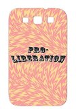 Pro Liberation TPU Silver Global Concerns Haiti South America Mother Iraq Love News Politics Life Africa Family Earth Peace Awareness Darfur Middle East America Colombia War Cuba Freedom Genocide For Sumsang Galaxy S3 Cover Case